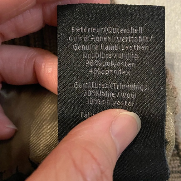 Mackage distressed style Leather Jacket - Picture 5 of 5